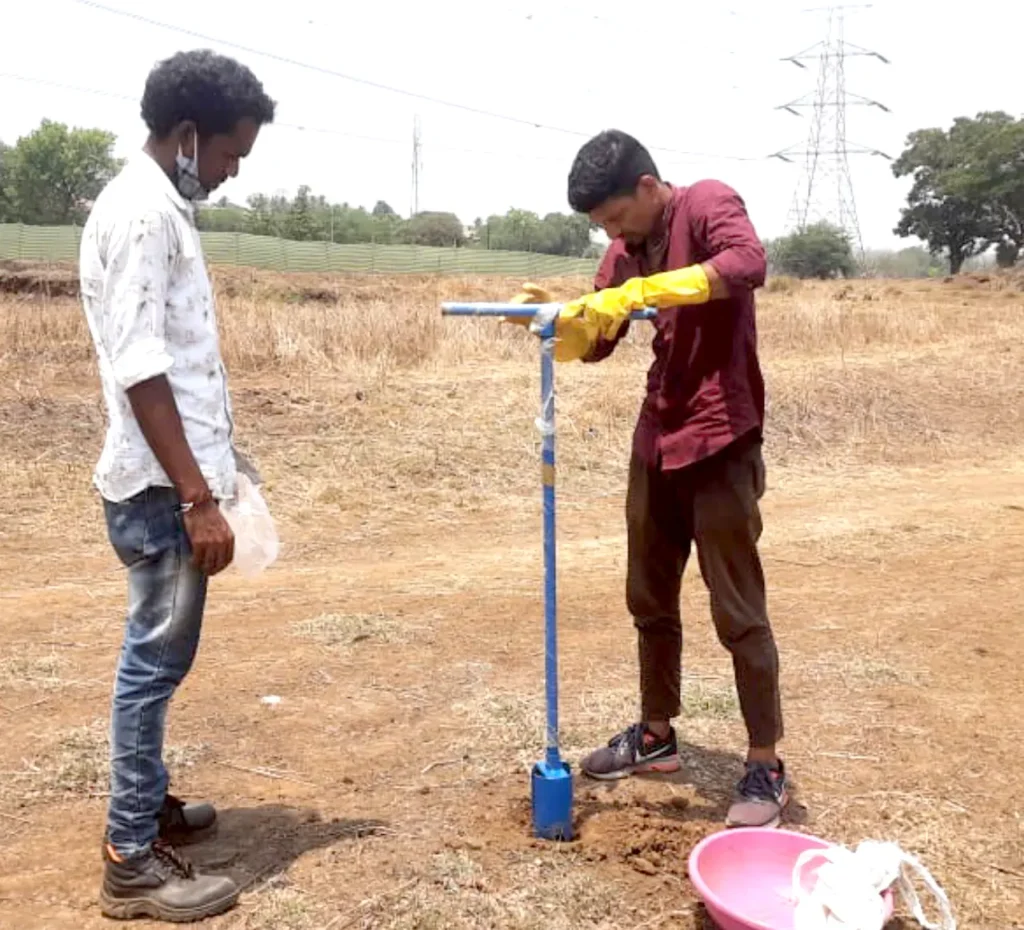 Soil Sampling Goldfinch
